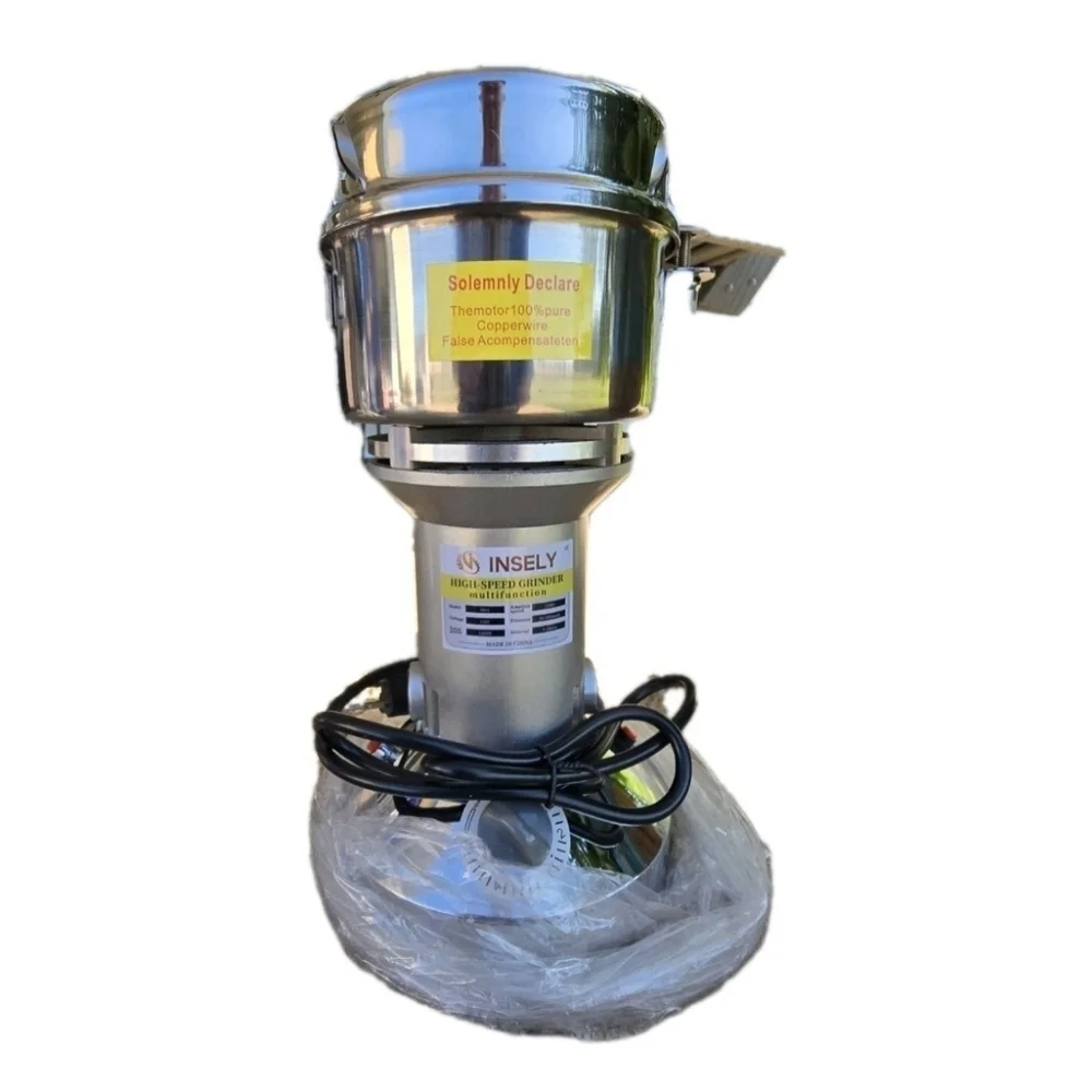 INSELY Grain Mill Grinder 300g High Speed Food Grain Mill Wheat Grinder Coffee